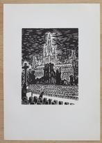 Houtsnede van Frans Masereel: IN FLANDERS FIELDS, Antiquités & Art, Envoi