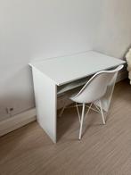 Table de bureau blanche, Maison & Meubles, Bureaux, Enlèvement, Comme neuf, Bureau