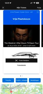 The Weeknd tickets 16juli, Twee personen, Juli, Hip Hop