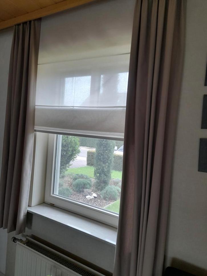 Gordijnen optreksysteem, Huis en Inrichting, Stoffering | Gordijnen en Lamellen, Zo goed als nieuw, Ophalen