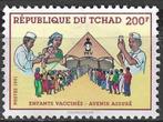 Tsjaad 1991 - Yvert 530 - Vaccinatie voor kinderen (ZG), Postzegels en Munten, Postzegels | Afrika, Verzenden, Postfris