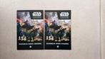 Star Wars Legion goodies 2 cartes publicitaires FFG, Comme neuf, Enlèvement ou Envoi