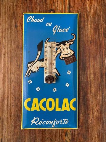 Vintage Cacolac Pubthermometer beschikbaar voor biedingen