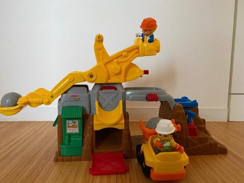 Fisher-Price Little People - Steengroeve Speelset, Kinderen en Baby's, Speelgoed | Fisher-Price, Zo goed als nieuw, Speelset, Met geluid