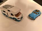 playmobile mobilehome kampeerwagen en volkswagen kever, Kinderen en Baby's, Speelgoed | Playmobil, Ophalen, Gebruikt, Complete set