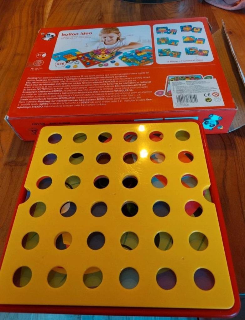 Button idea / mozaïekbord, Enlèvement