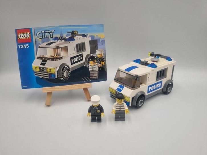Lego City 7245 Prisoner Transport (Blauwe sticker versie), Kinderen en Baby's, Speelgoed | Duplo en Lego, Zo goed als nieuw, Lego