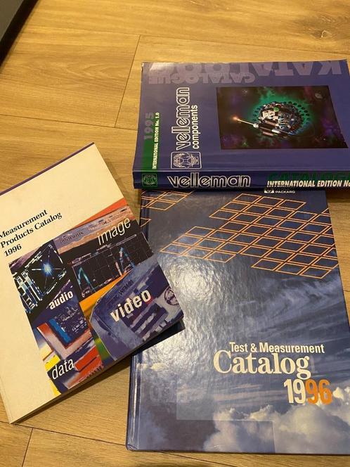 Catalogus HP, Tektronix en Velleman vintage meettoestellen, Doe-het-zelf en Bouw, Meetapparatuur, Zo goed als nieuw, Accessoires