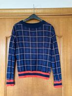 Donkerblauwe met oranje trui, Hampton Bays, maat 146, Kinderen en Baby's, Kinderkleding | Maat 146, Hampton Bays, Meisje, Trui of Vest