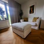 Witte poef / voetenbank Ikea grönlid met opbergruimte, Huis en Inrichting, Ophalen, Zo goed als nieuw