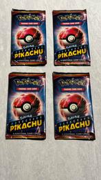 4x Pokémon Detective Pikachu booster packs, Ophalen of Verzenden, Zo goed als nieuw, Booster