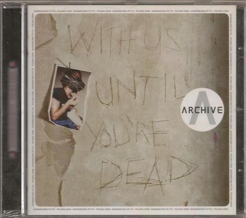 ARCHIVE - WITH US UNTIL YOU'RE DEAD  - CD ALBUM POLEN, Cd's en Dvd's, Cd's | Rock, Zo goed als nieuw, Progressive, Verzenden