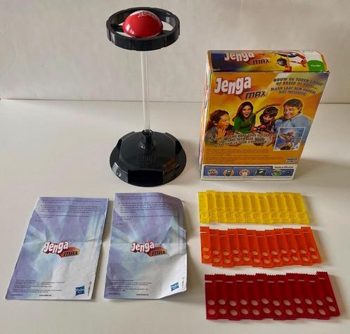 Parker Jenga Max Tour infernale 8 jaar 2 tot 3 spelers 36 bl, Hobby en Vrije tijd, Gezelschapsspellen | Bordspellen, Zo goed als nieuw