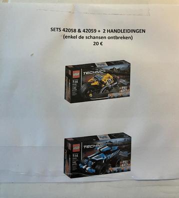 LEGO Technic sets 42058 en 42059