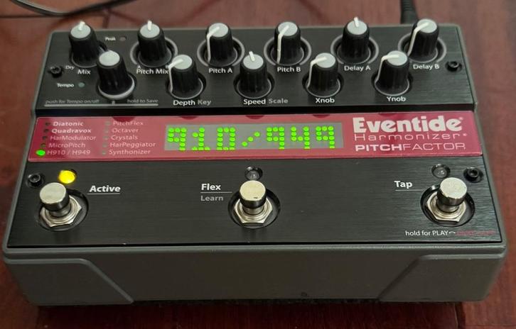 Eventide Pitchfactor, Muziek en Instrumenten, Effecten, Zo goed als nieuw, Chorus, Delay of Echo, Distortion, Overdrive of Fuzz