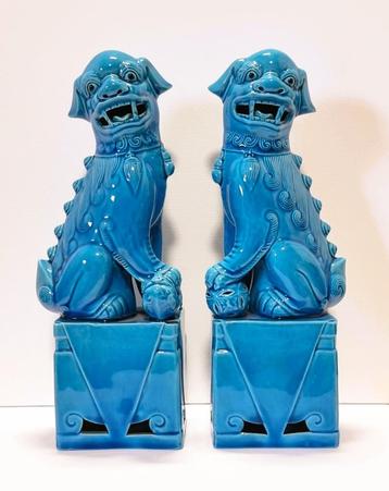 Photo chiens/chiens en céramique/porcelaine., Enlèvement ou Envoi