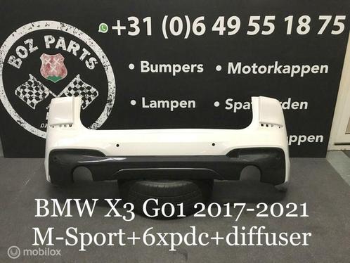 BMW X3 G01 M-SPORT M-PAKKET ACHTERBUMPER 2017-2021 ORIGINEEL, Auto-onderdelen, Carrosserie, Bumper, Achter, Gebruikt, Ophalen of Verzenden