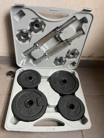Halters 20kg, Sport en Fitness, Ophalen of Verzenden, Zo goed als nieuw