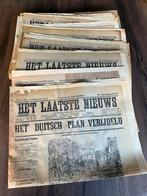 Oorlogskranten Het Laatste nieuws (59exemplaren), Collections, Revues, Journaux & Coupures, Enlèvement ou Envoi, Avant 1920, Journal