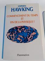 Stephen Hawking-Commencement du temps et fin de la physique, Livres, Comme neuf, Enlèvement ou Envoi