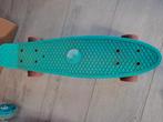 Teal Plastic Cruiser Skateboard met Oranje Wielen, Sport en Fitness, Skateboarden, Ophalen, Nieuw, Skateboard