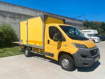 Fiat Ducato Hatchback, Auto's, Bestelwagens en Lichte vracht, Euro 5, Zwart, Particulier, 1968 cc
