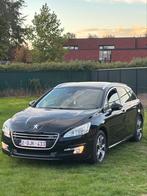 Peugeot 508 sw 2.0 180pk, Auto's, Euro 5, Zwart, 4 cilinders, Leder en Stof
