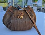 DELVAUX bruin Toile de Cuir, Handtassen en Accessoires, Tassen | Damestassen, Ophalen, Zo goed als nieuw, Bruin, Schoudertasje