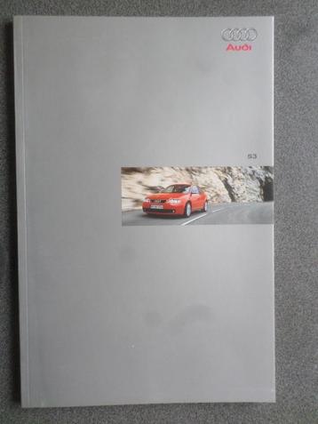 Audi S3 07-2000 brochure beschikbaar voor biedingen