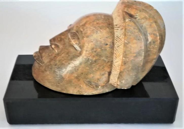 3 sculpturen uit Gabon, Antiek en Kunst, Kunst | Beelden en Houtsnijwerken, Ophalen of Verzenden