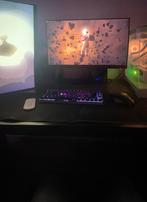 Deux écrans+ bras, Computers en Software, Monitoren, Ophalen, Zo goed als nieuw, IPS