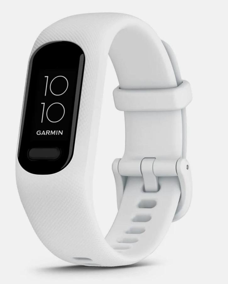 Garmin Vivosmart 5 Activity Tracker wit + zwarte band, Sport en Fitness, Fitnessmaterialen, Zo goed als nieuw, Overige typen, Ophalen