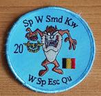 Belgian air force patch 20th support wing smaldeel Kw, Ophalen of Verzenden, Luchtmacht, Embleem of Badge