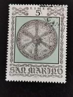 San Marino 1974 - oude wapenuitrustingen, Postzegels en Munten, Postzegels | Europa | Italië, Ophalen of Verzenden, Gestempeld