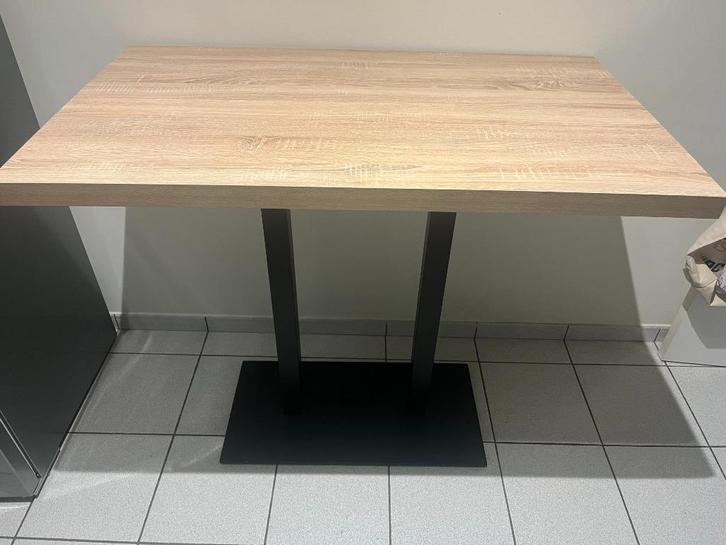 Bartafel met vier barstoelen, Huis en Inrichting, Tafels | Eettafels, Nieuw, Vier personen, Rechthoekig, Ophalen