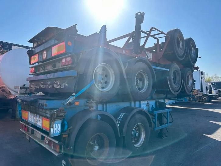 Renders (4 x) 20 FT (bj 1990), Auto's, Vrachtwagens, Bedrijf, Te koop, Aanhangers en Opleggers, Overige brandstoffen, BTW verrekenbaar