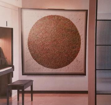 Schilderij: Majic Circle. 120/120/3 cm. beschikbaar voor biedingen