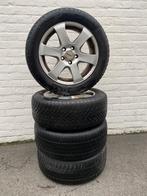 4 winterbanden op velg, 215/55 R16, volvo V60, Pneus et Jantes, 16 pouces, Enlèvement, Utilisé