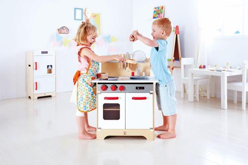Hape houten speelkeuken wit, Kinderen en Baby's, Speelgoed | Speelkeukens, Nieuw, Speelkeuken, Hout, Ophalen of Verzenden