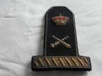 1 épaulette brodée Artillery, Collections, Emblème ou Badge, Armée de terre, Enlèvement ou Envoi