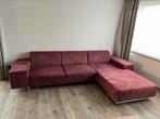 Sofa met microvezel chaise longue in zeer goede staat, Huis en Inrichting, Ophalen, Zo goed als nieuw