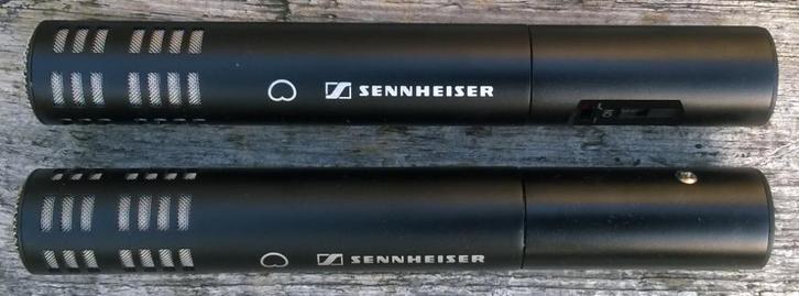 Microfoon Sennheiser ME64, met voedingsmodule, Muziek en Instrumenten, Microfoons, Zo goed als nieuw, Studiomicrofoon, Ophalen of Verzenden