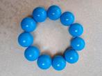 Mooie turquoise retro stijl armband, Handtassen en Accessoires, Ophalen, Nieuw, Blauw, Overige materialen