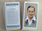 Cricketers 1934 complete set 50 vintage chromos cricket 1934, Ophalen of Verzenden, Poster, Plaatje of Sticker