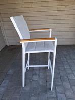 Bartafel en 6 barstoelen, Tuin en Terras, Ophalen, Zo goed als nieuw