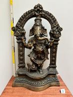 Ganesh - statue en bronze - 02, Antiquités & Art, Enlèvement ou Envoi