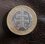 Pièce de 1 euro rare, Postzegels en Munten, Munten | Europa | Euromunten, Zilver, Slovenië, 1 euro, Ophalen