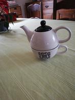 Théière et tasse. Neuve., Antiquités & Art, Enlèvement ou Envoi