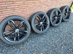 Zwarte 20 inch velgen Audi met Pirelli winterbanden!!!, Auto-onderdelen, Banden en Velgen, Ophalen, Gebruikt, 255 mm, Winterbanden