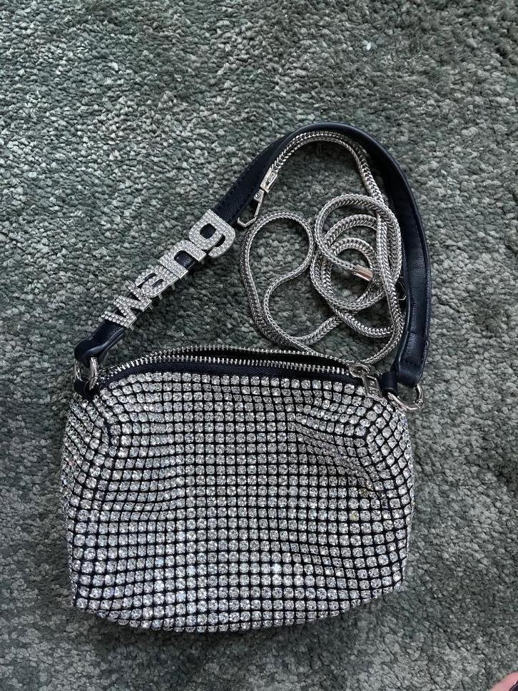 Alexander Wang gloednieuw, Handtassen en Accessoires, Tassen | Damestassen, Nieuw, Avondtasje, Zwart, Ophalen